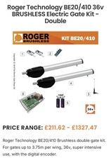 Double Electric Gate